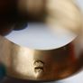 Men's 18K Yellow Gold Plated Ring size V Image 10