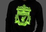Liverpool hoodie glow in the dark hoodie liverpool hooded jumper liverpool