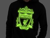 Liverpool hoodie glow in the dark hoodie liverpool hooded jumper liverpool
