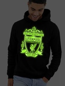 Liverpool hoodie glow in the dark hoodie liverpool hooded jumper liverpool