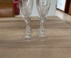 Waterford Crystal champagne flutes x 4