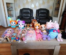 Huge Toy Bundle Fisher Price DJ Kindi Kids LOL Surprise Peppa Pig and More