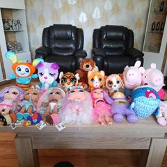 Huge Toy Bundle Fisher Price DJ Kindi Kids LOL Surprise Peppa Pig and More
