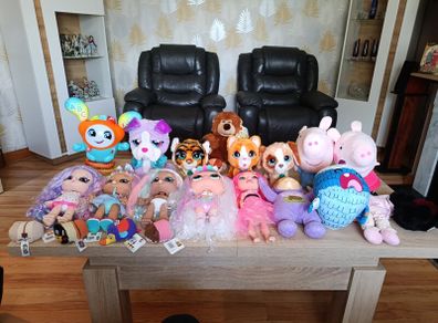 Huge Toy Bundle Fisher Price DJ Kindi Kids LOL Surprise Peppa Pig and More