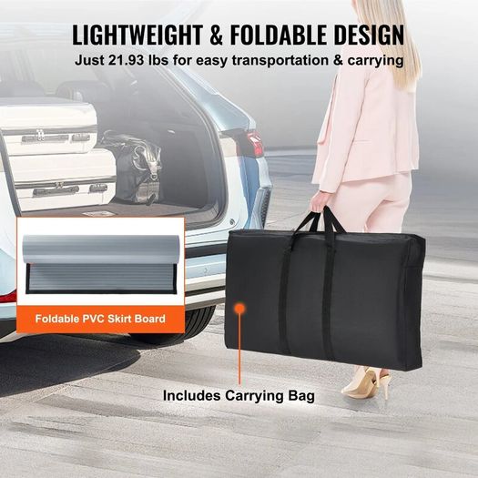 Portable Tradeshow Podium Table with Carrying Bag