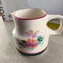 Carrigaline Pottery Ireland Vintage Floral Hummingbird Carrigdhoun Milk Jug Image 2