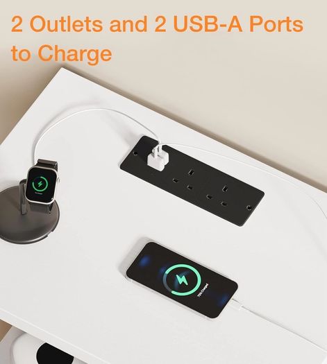 Chest of Drawers Bedroom, Contains 2 USB & 2 AC Ports Sockets