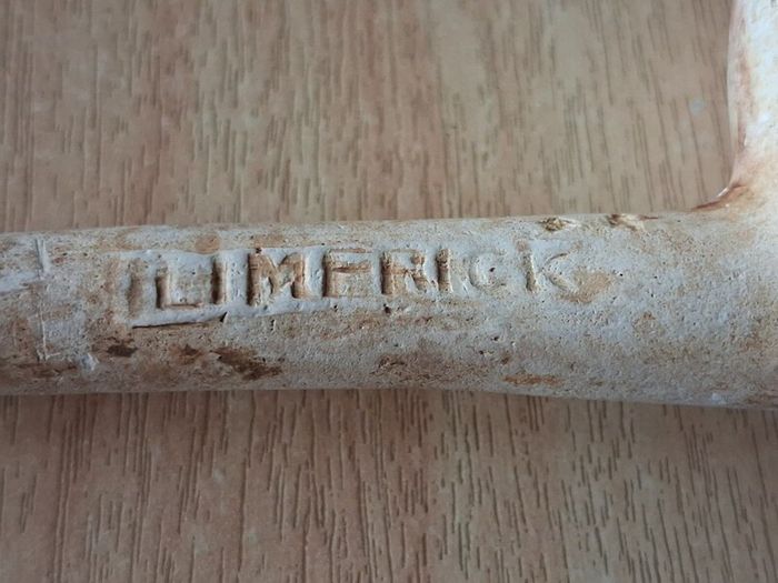 Vintage Nenagh clay pipe made in Limerick