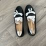 Dunne black leather loafers size 6 Image 3