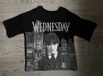 Wednesday Addams T-Shirt Age 9-10 Like New