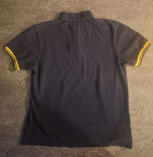 Rare Vintage 2009 Fred Perry x size? Blank Canvas Polo Shirt Mens M Navy