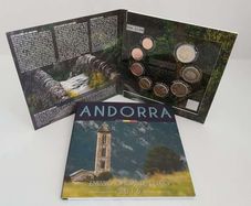 2016 Andorra Euro Coin Set. 3.88 Euro. 8 Coins. Uncirculated.