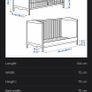 Smagora cot / bed childrens/toddler bed IKEA Image 3