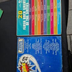 Mixed Old Vinyl from the 60s and 70s
