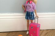 Barbie travel set