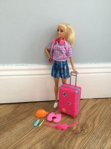 Barbie travel set