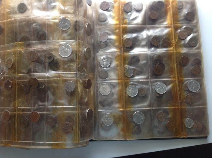 Coin collection, mixed countries, pre euro,
