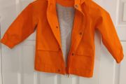 Leigh Tucker Willow Orange Raincoat 2-3 Years