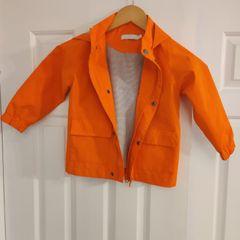 Leigh Tucker Willow Orange Raincoat 2-3 Years