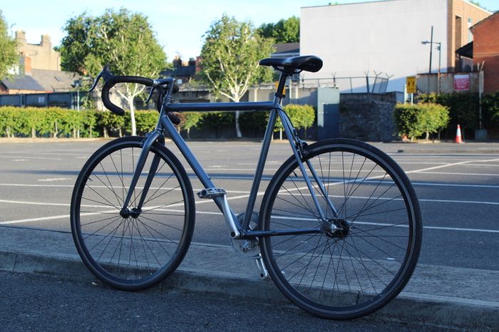 Silver single speed