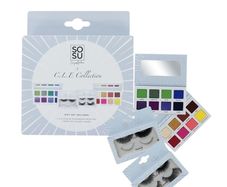 Makeup Set SOSU Eyeshadow and Lashes NEW gift Set