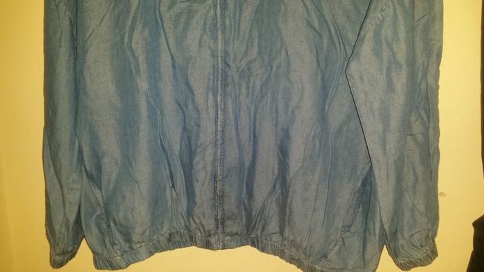 Zara Trafaluc Denimwear oversize bomber jacket size UK10/12 EU38/40 Postage included