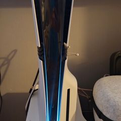 ps5 pro with disk drive and 4 games