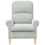 Armchair Light Grey Image 4