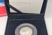 Great Britain 2016 Team GB Silver Proof 50p Coin Rio Olympics Fifty Pence COA in Original Holder
