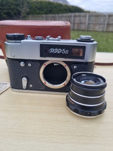 Vintage Soviet camera Fed 5B