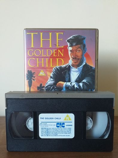 The Golden Child "Eddie Murphy" (VHS PAL) Video Cassette Tape 1986 (SUPER RARE) In This Exceptional Condition