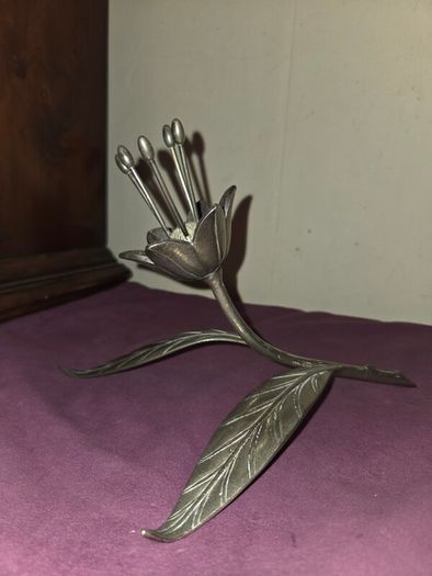 Mid Century S. Agudo Flower Petal Ashtray