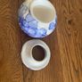 Reduced  pretty little Ceramic  Moroccan 2 piece ashtray Image 3