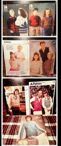 Vintage Knitting Patterns. X7.