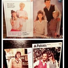 Vintage Knitting Patterns. X7.