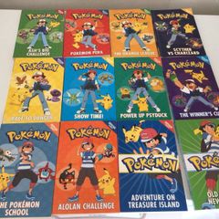 A series of 12 Pokemon books 7+ can post