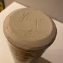 Reduced Fabulous ceramic vase with message from St Bernard of Clairveux . Image 7