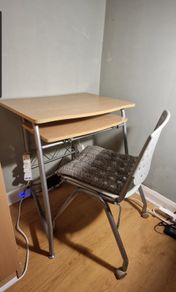 Desk and chair
