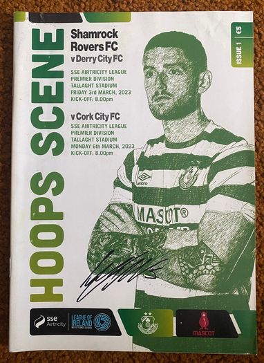 2023 Shamrock Rovers v Derry City FC & Cork City FC - SSE Airtricity Men's Premier Division Programme