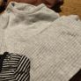 sets of Tesco long sleeve vest tops and matching leggings. Like new Image 5