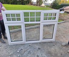 Triple glazed windows