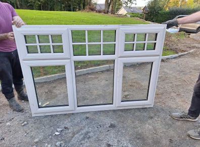 Triple glazed windows