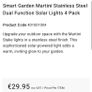 2x 4 pack solar lights Image 2