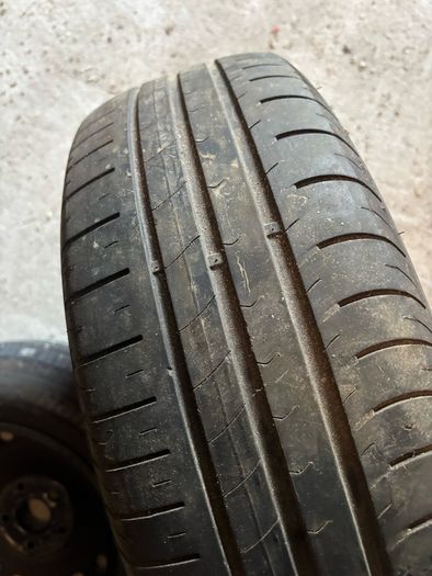 Tyres and steel rims VW