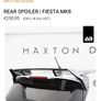 Ford Fiesta rear spoiler st mk8 Image 8