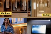 6pcs Motion Sensor Night Lights | USB Rechargeable, Stick-Anywhere