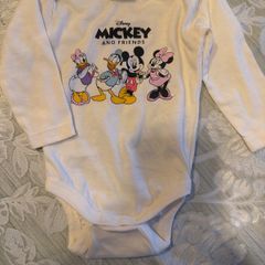 baby girl Disney Mickey and Friends body vest long sleeve 68cm