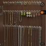 Only 1 Euro Each Or All 6 For Only 5 Euro!! - Brand New Self Adhesive Wall Mounted Jewellery Organiser Rack x8 Hooks - RRP - 1.16 Image 2