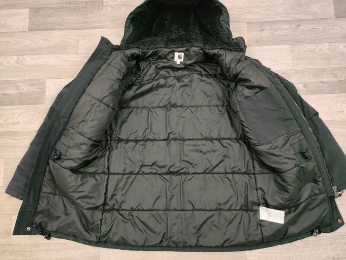 Carhartt Nylon Padded Winter Parka Jacket Mens Small