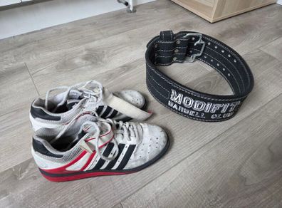 lifting shoes and weight belt (small)
